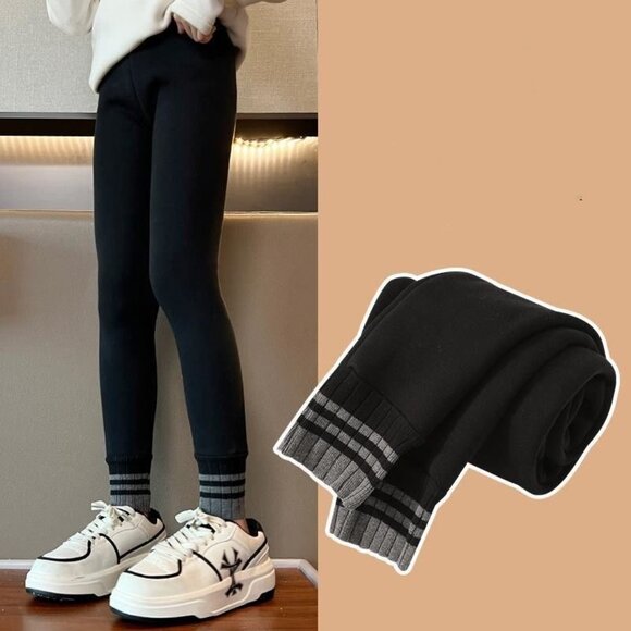 New Super Warm Fleece-Lined Leggings for Girls - Picture 6 of 6